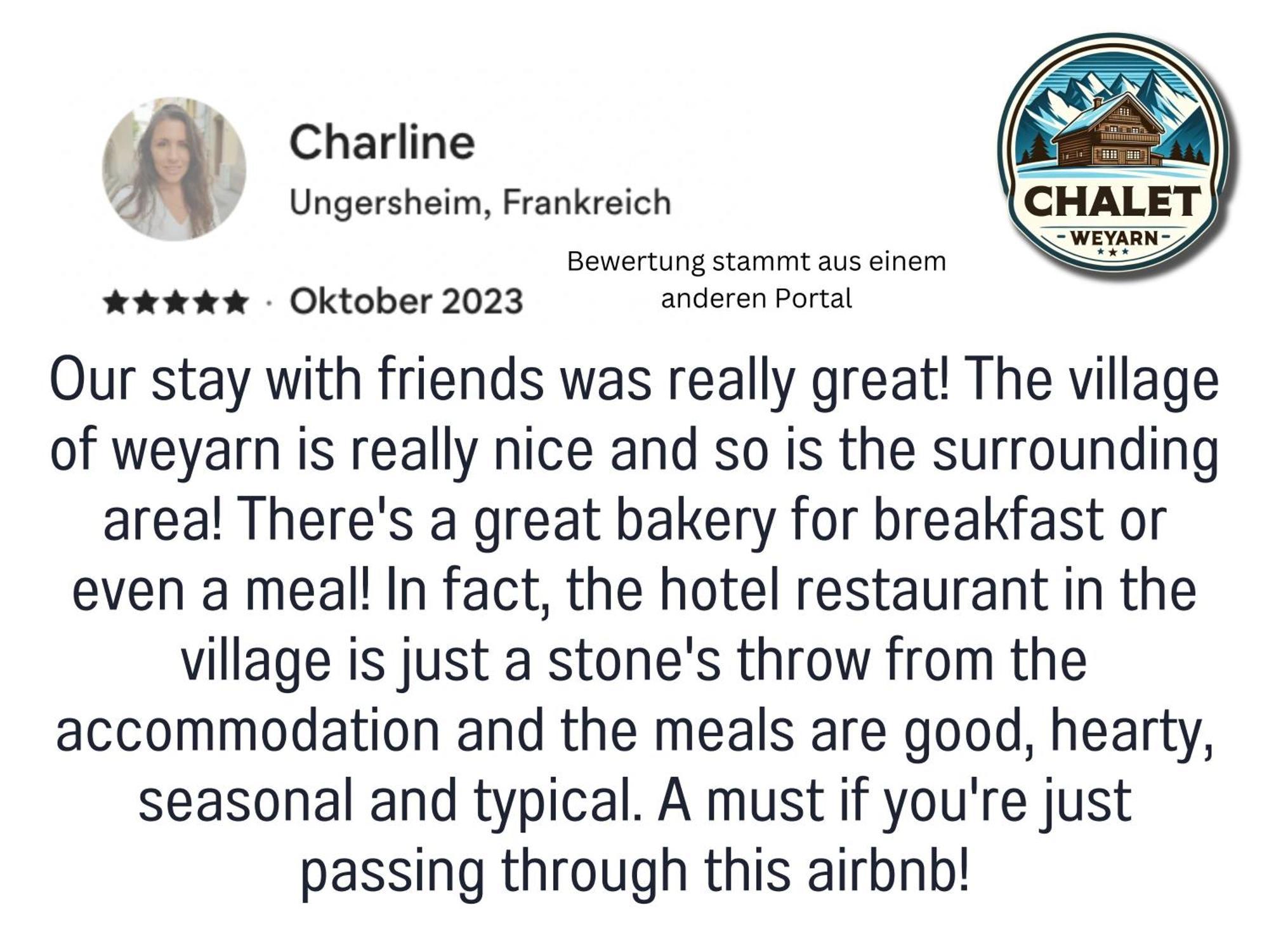 Chalet Weyarn - Doppelzimmer Mit Gartenblick Kültér fotó