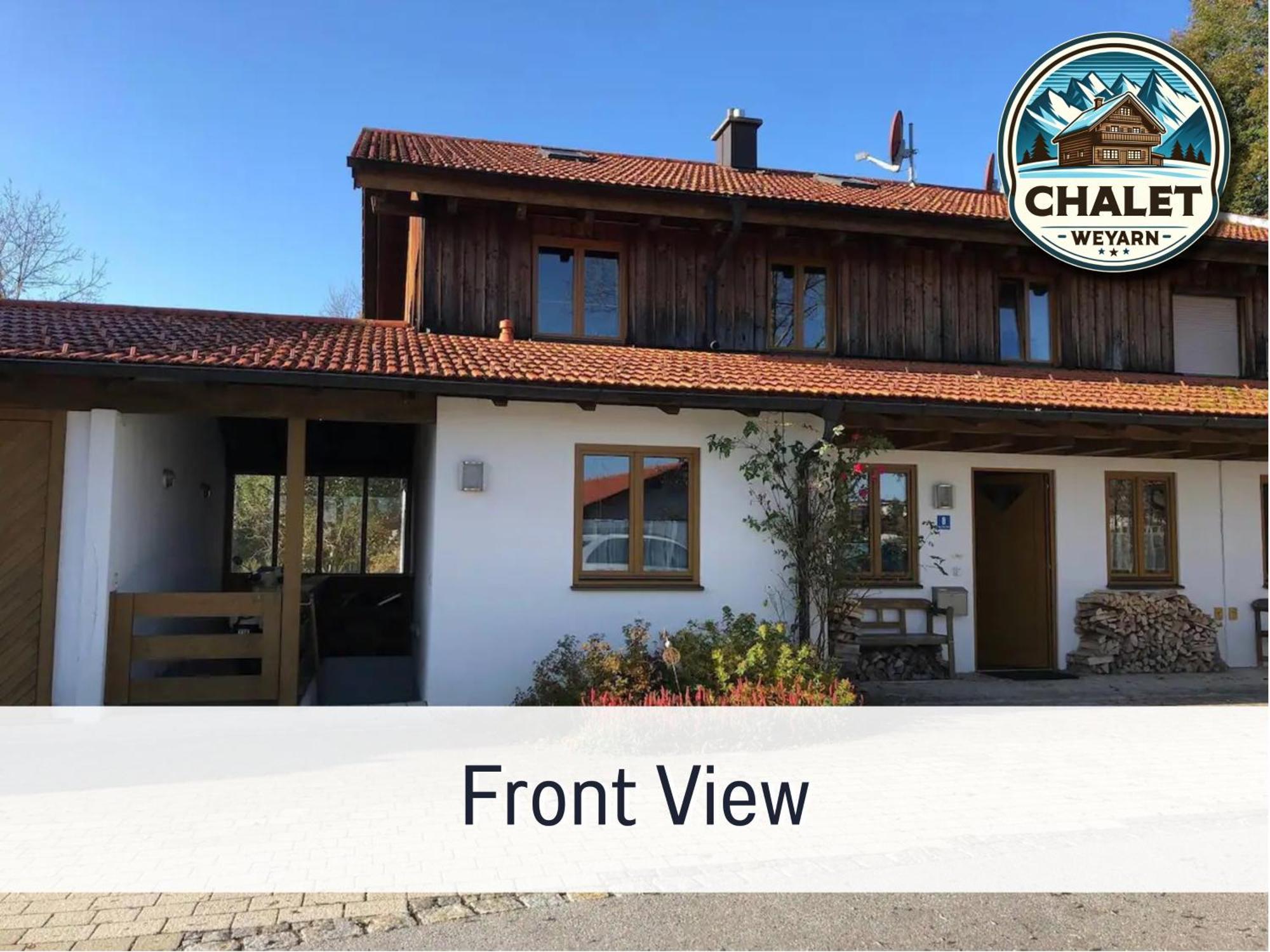 Chalet Weyarn - Doppelzimmer Mit Gartenblick Kültér fotó