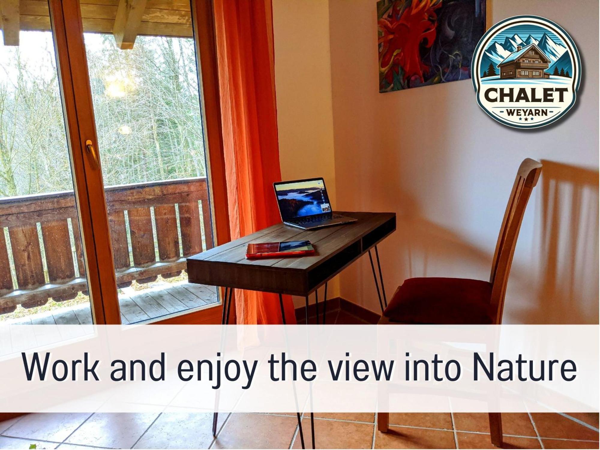 Chalet Weyarn - Doppelzimmer Mit Gartenblick Kültér fotó